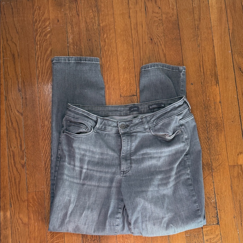 J. Jill Charcoal Denim Jeans